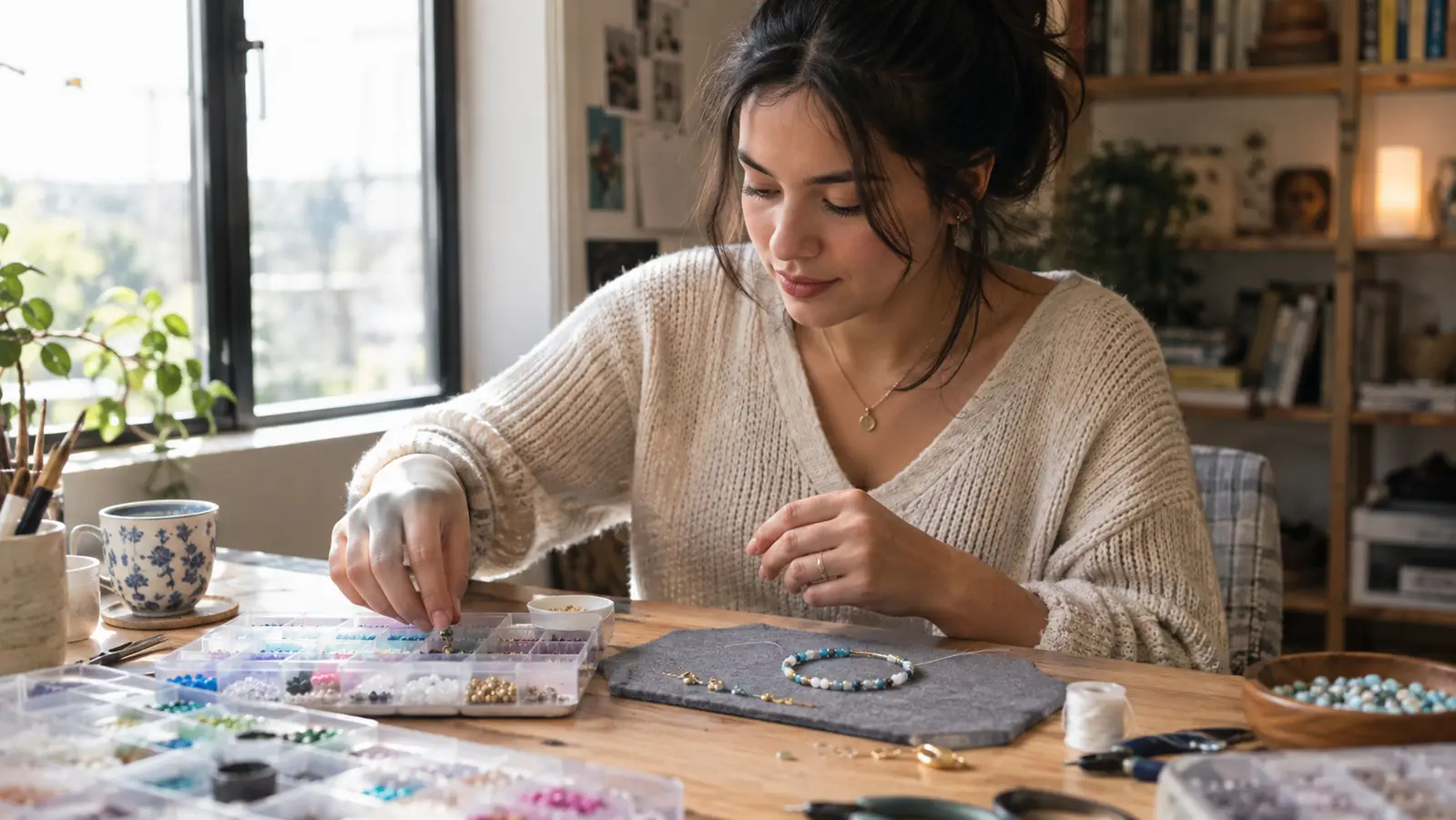 How to Make Beaded Bracelets with the shynek Kit